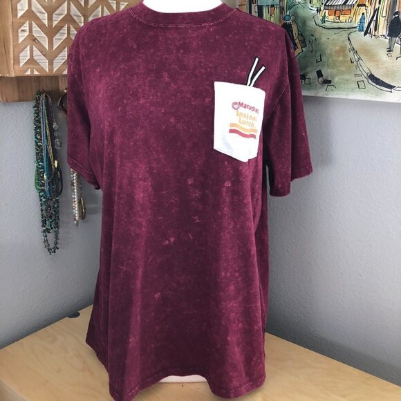 Maruchan Instant Lunch Graphic Tee - Embroidered Pocket - Picture 1 of 7